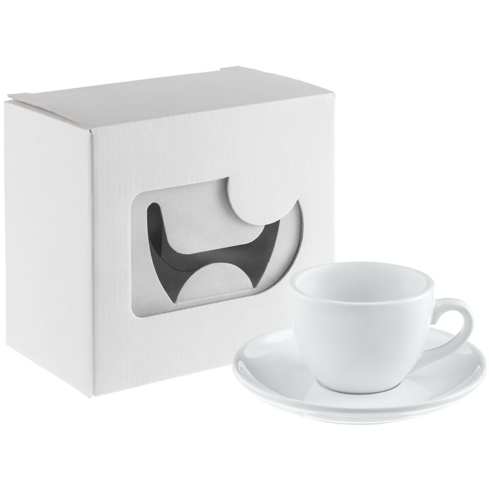 Чайная пара Cozy Morning, белая