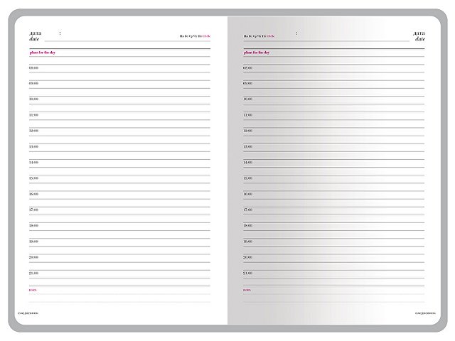 Ежедневник недатированный А6 «Megapolis Color»