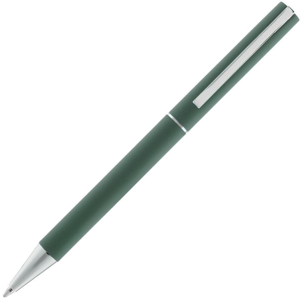 Ручка шариковая Blade Soft Touch, зеленая