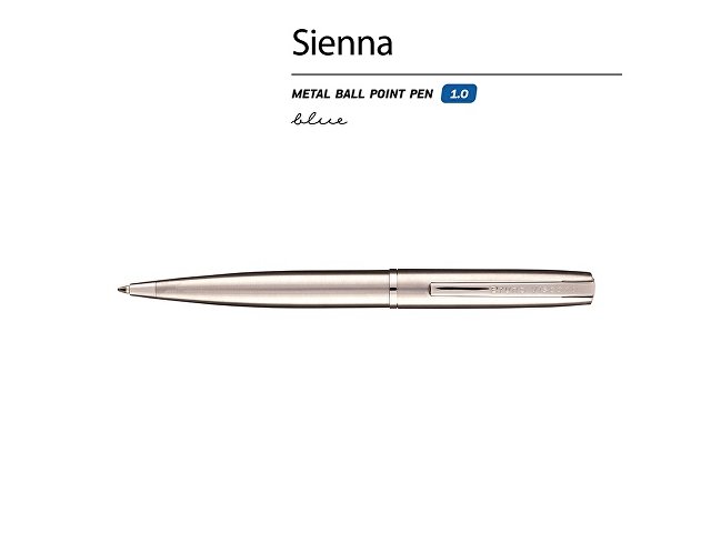 Ручка металлическая шариковая «Sienna»