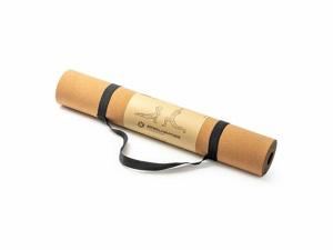 Коврик для йоги из натуральной пробки AURA