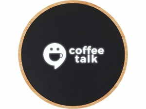 Беспроводное зарядное устройство с подсветкой лого «Reedia S3», 15 Вт