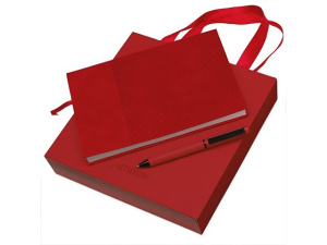 Подарочный набор блокнот А5 и металлическая шариковая ручка «Nabokov»