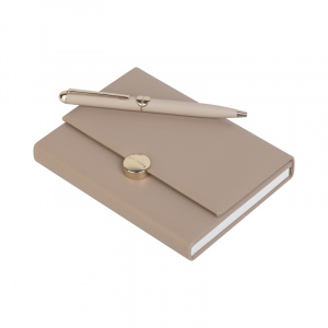 Набор (записная книжка А6, ручка шариковая)