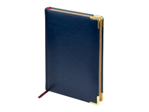 Ежедневник датированный А5 «Sidney Nebraska» на 2026 год, с золотым срезом и уголками Ежедневник датированный А5 «Sidney Nebraska» на 2026 год, с золотым срезом и уголками