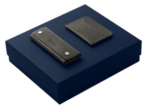 Подарочный набор Long River: картхолдер, ключница Подарочный набор Long River: картхолдер, ключница