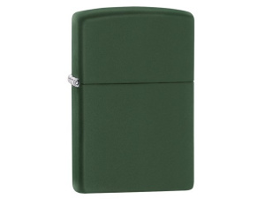 Зажигалка ZIPPO Classic с покрытием Green Matte Зажигалка ZIPPO Classic с покрытием Green Matte