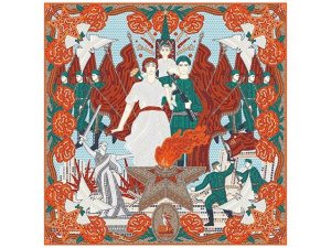 Платок «80 лет Великой Победы» Платок «80 лет Великой Победы»