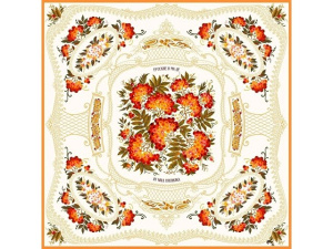 Платок «Тагильский поднос» Платок «Тагильский поднос»