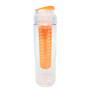 Бутылка для воды "Fruits" 700 мл с емкостью для фруктов