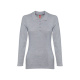 Рубашка-поло женская BERN WOMEN 210 с длинным рукавом