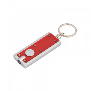 Брелок-фонарик, красный#