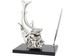 Настольный прибор «Акула бизнеса»