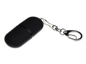 USB 2.0- флешка «Goutte Soft-touch» на 4 Гб каплевидной формы
