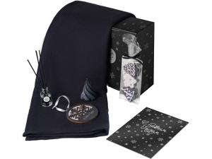 Подарочный набор «Re:Home» с пледом, свечой и диффузором