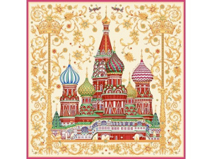 Платок «Собор Василия Блаженного» Платок «Собор Василия Блаженного»