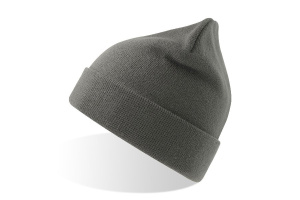 Шапка мужская "PIER-S", тёмно-сер, верх: 100% перераб. полиэстер, подкладка: 100% перераб. полиэстер
