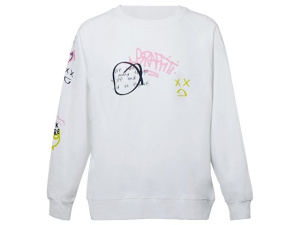 Свитшот оверсайз с рукавом реглан «Belgrade», унисекс