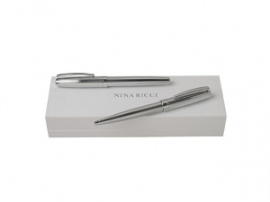 Подарочный набор Ramage: ручка роллер, ручка шариковая Подарочный набор Ramage: ручка роллер, ручка шариковая