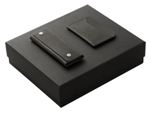 Подарочный набор Long River: картхолдер, ключница Подарочный набор Long River: картхолдер, ключница