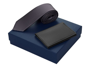 Подарочный набор Long River: обложка для паспорта, галстук