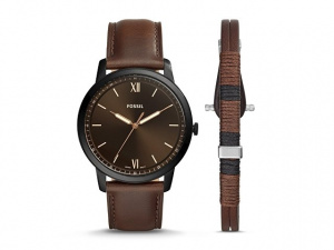 Подарочный набор: часы наручные мужские, браслет