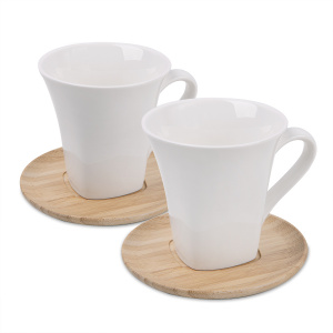 Набор "Натали": две чайные пары в подарочной упаковке Набор "Натали": две чайные пары в подарочной упаковке