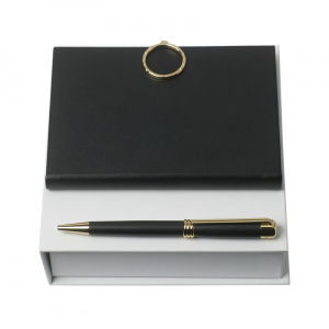 Набор (записная книжка А6, ручка шариковая)