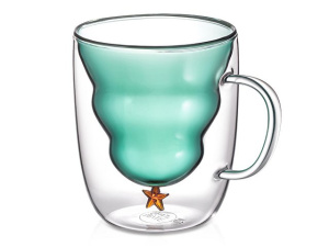 Кружка с двойными стенками с елочкой внутри «Winter Wonderland» Кружка с двойными стенками с елочкой внутри «Winter Wonderland»