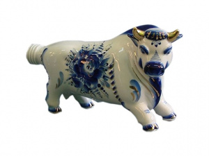 Штоф «Бык- символ года»