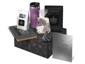 Подарочный набор «Re:Charge» с термокружкой, кофе и блокнотом