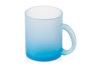 Стеклянная матовая кружка с градиентом для сублимации «Омбре»