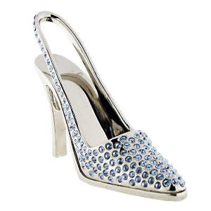 Туфелька Fleur blue