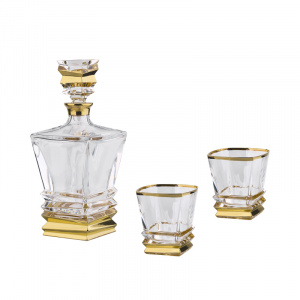 Набор для виски,  графин, 2 стакана