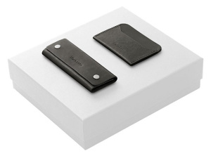 Подарочный набор Long River: картхолдер, ключница Подарочный набор Long River: картхолдер, ключница