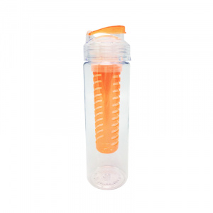 Бутылка для воды "Fruits" с емкостью для фруктов, 0,7 л.