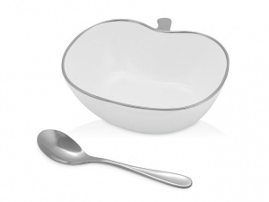 Чаша с ложкой «Яблочко наливное»