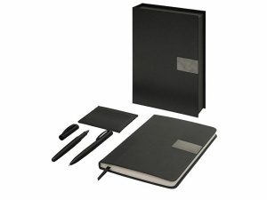 Подарочный набор «Goethe» с блокнотом А5, 2-мя ручками и картхолдером